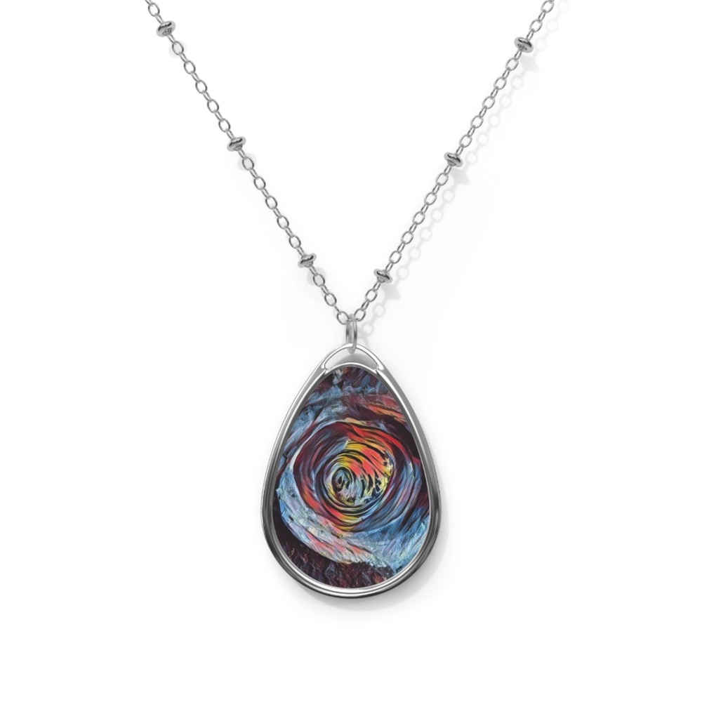 Custom Oval Necklace
